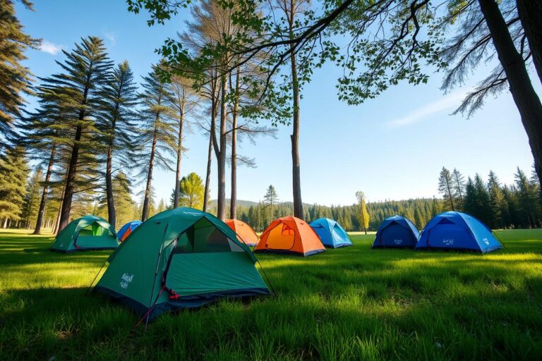 Barracas de camping vs abrigos portáteis: qual é a melhor opção