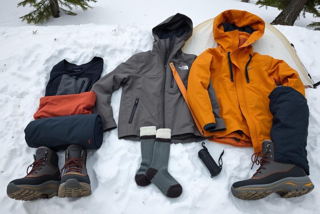 camadas de roupa para clima frio